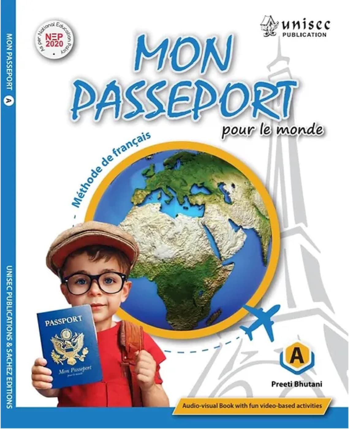A page spread from the French course material